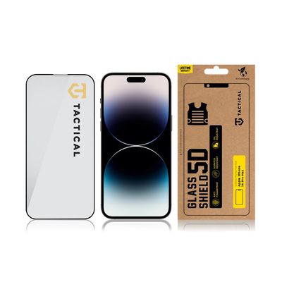 Tactical Glass Shield 5D sklo pro Apple iPhone 14 Pro Max Black