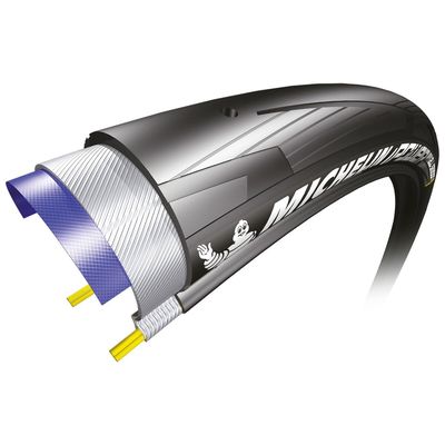 MICHELIN PLÁŠŤ POWER ALL SEASON BLACK V2 700X25C COMPETITION LINE KEVLAR TS (146404)