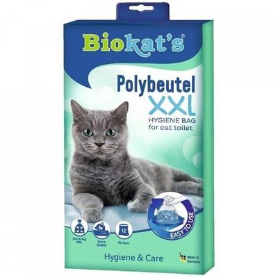 Biokats Sáčky XXL do kočičích toalet 12ks