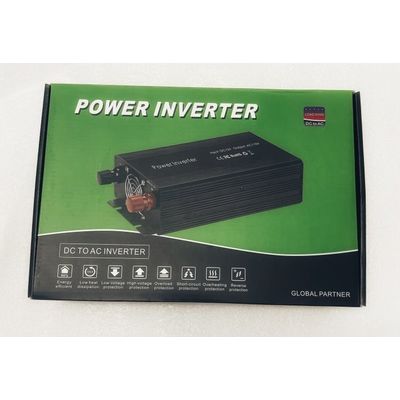 Eurocase měnič napětí DC/AC DY-1000-12, 12V/220V, 1000W (MT-MX1000)