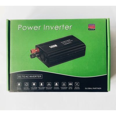 Eurocase měnič napětí REM500, AC/DC 12V/220V, 500W, USB
