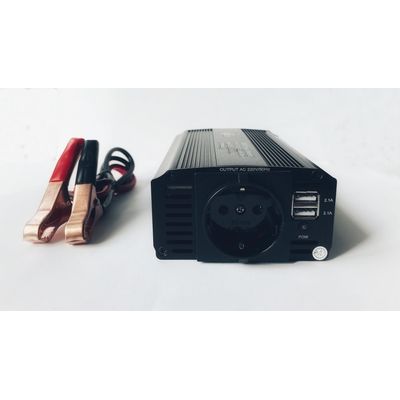 Eurocase měnič napětí REM500, AC/DC 12V/220V, 500W, USB