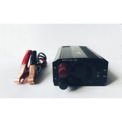 Eurocase měnič napětí REM500, AC/DC 12V/220V, 500W, USB