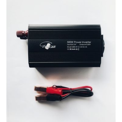 Eurocase měnič napětí REM500, AC/DC 12V/220V, 500W, USB