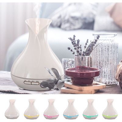SIXTOL Aroma difuzer Vulcan bílý lesk 350ml
