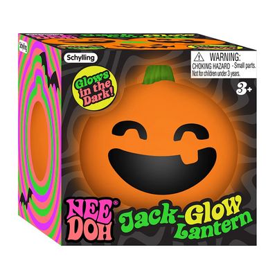 Schylling NeeDoh Halloweenská dýně svítící ve tmě