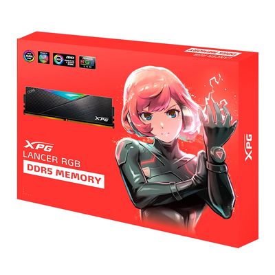 Adata Lancer DDR5 32GB (2x16) 6400MHz CL32 RGB Black