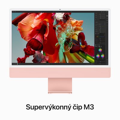 Apple iMac 24 M3 CZ Pink (MQRU3CZ/A)