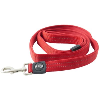 Buster Vodítko Neoprene L/XL 140cm/25mm červené