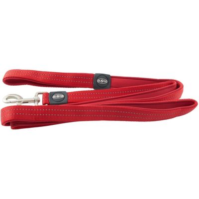 Buster Vodítko Neoprene L/XL 180cm/25mm červené