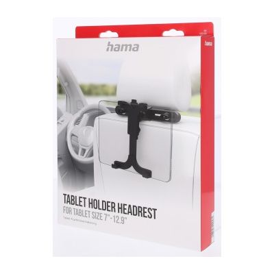 Hama držák do auta, pro tablet 7-12,9, upevnění na opěrku hlavy, otočný o 360°