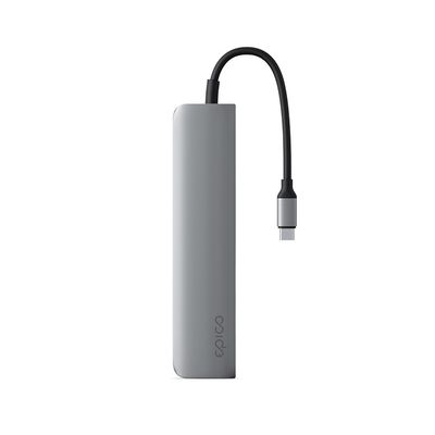 Epico 6in1 Aluminium Hub 8K with USB-C connector - vesmírně šedá