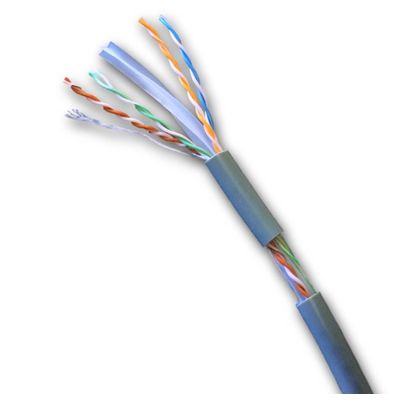 DATACOM UTP lanko CAT6 PVC 305m box šedý