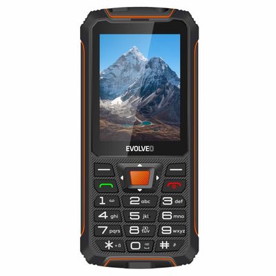 EVOLVEO StrongPhone Z6 černo-oranžový