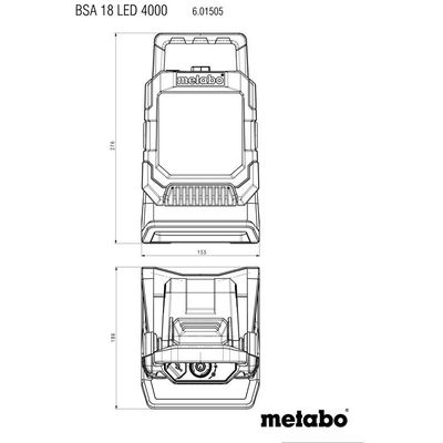 Metabo BSA 18 LED (601505850)