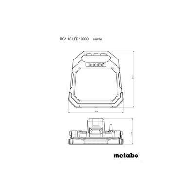 Metabo BSA 18 LED 10000 (601506850)