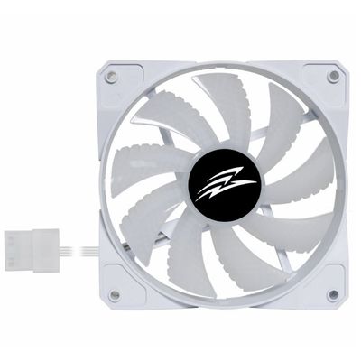 EVOLVEO 12FSW, ARGB, bílý rám, ventilátor 120mm, slave