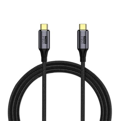 PremiumCord USB4 Gen 3x2 40Gbps 8K@60Hz 240W Thunderbolt 3 kabel 1,2m