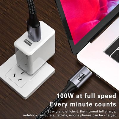 PremiumCord USB4 Gen 3x2 40Gbps 8K@60Hz 240W Thunderbolt 3 kabel 1,2m