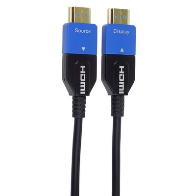 PremiumCord Ultra High Speed HDMI 2.1 optický kabel 8K@60Hz 4K@120Hz 15m zlacený