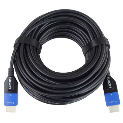 PremiumCord Ultra High Speed HDMI 2.1 optický kabel 8K@60Hz 4K@120Hz 15m zlacený