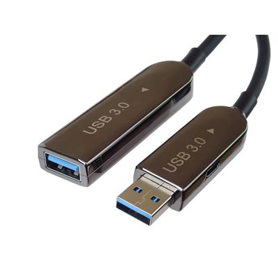 PremiumCord USB3.0 + 2.0 prodlužovací optický AOC kabel A/Male - A/Female 10m