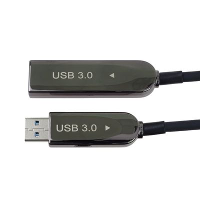 PremiumCord USB3.0 + 2.0 prodlužovací optický AOC kabel A/Male - A/Female 15m