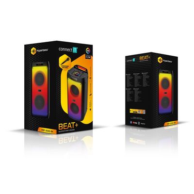 CONNECT IT Hyperbass BEAT+ bezdrátový party reproduktor, ČERNÝ