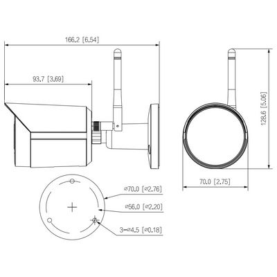 DAHUA IP kamera IPC-HFW1230DS-SAW