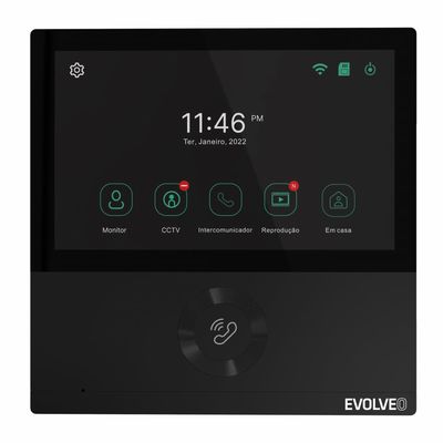 EVOLVEO DoorPhone AHD7 černý monitor