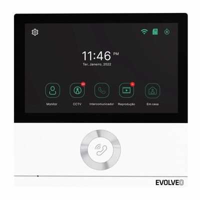 EVOLVEO DoorPhone AHD7 bílý monitor