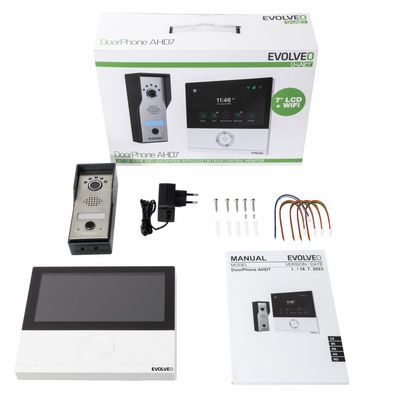 EVOLVEO DoorPhone AHD7 bílý monitor