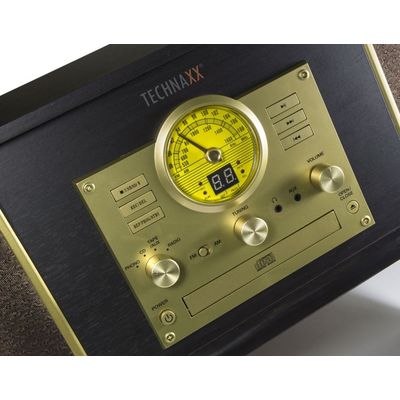 Technaxx Bluetooth přehrávač CD/gramofon/kazeta, konvertor – převod do MP3 formátu (TX-103)