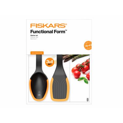 Fiskars Startovací set lžíce, lopatka a kleště FUNCTIONAL FORM