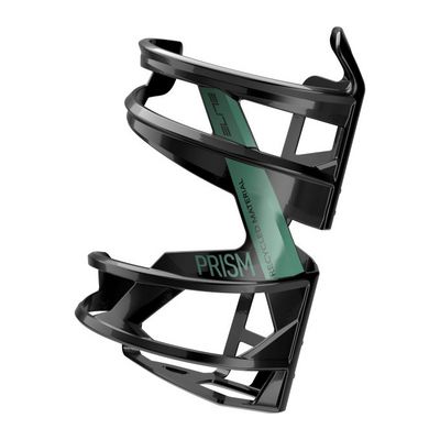 ELITE košík PRISM LEFT 24 RECYCLED černý lesklý/zelený