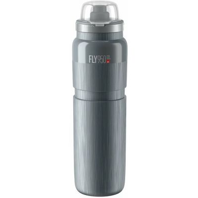 ELITE láhev FLY MTB TEX 24 šedá 950 ml