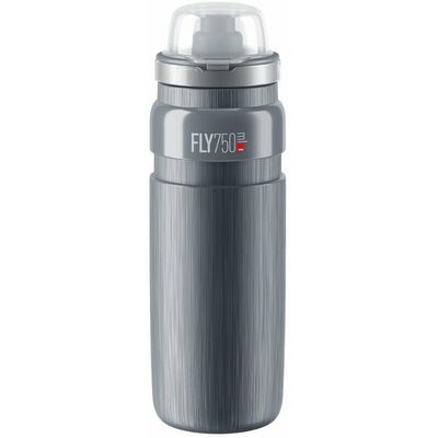 ELITE láhev FLY MTB TEX 24 šedá 750 ml