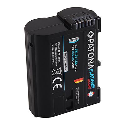 Patona PT1302 - Nikon EN-EL15B 2040mAh Li-Ion Platinum