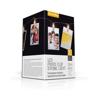 ColorWay LED fotokolíčky 20 LED/3M