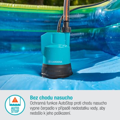 Gardena 14600-55 Ponorné čerpadlo pro čistou vodu 2000/2 18V P4A bez aku