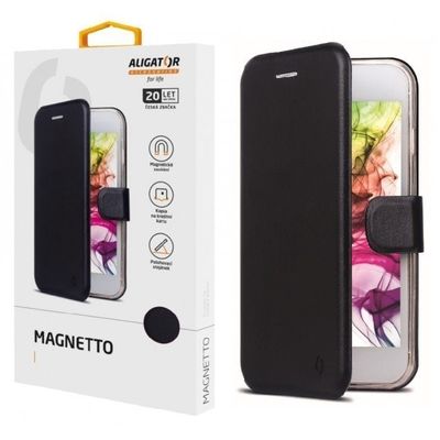 Aligator Magnetto book pro Xiaomi Mi 10 Lite (5G) černé