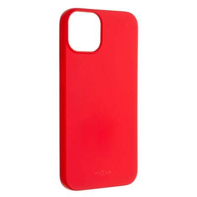 Zadní pogumovaný kryt FIXED Story pro Apple iPhone 13, červený