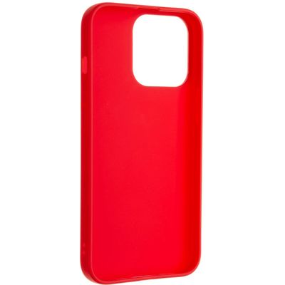 Zadní pogumovaný kryt FIXED Story pro Apple iPhone 13 Pro, červený