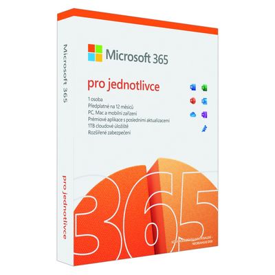 Microsoft 365 pro jednotlivce CZ (QQ2-01725)