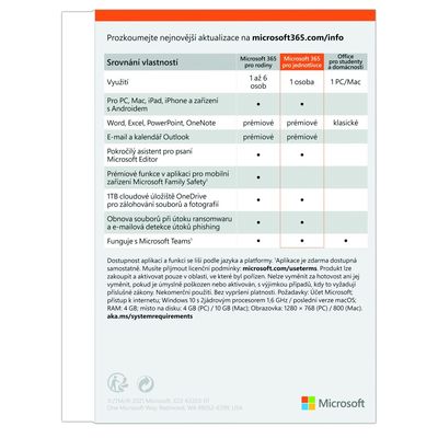 Microsoft 365 pro jednotlivce CZ (QQ2-01725)