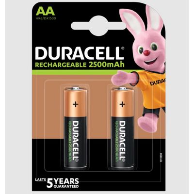 Duracell Rechargeable nabíjecí baterie, 2500mAh, 2 ks (AA)