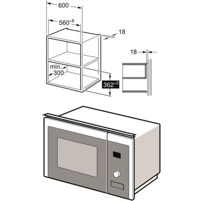 Beko BMGB20212B