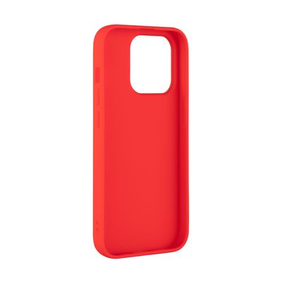 Zadní pogumovaný kryt FIXED Story pro Apple iPhone 14 Pro, červený