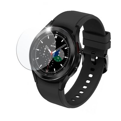 Ochranné tvrzené sklo FIXED pro smartwatch Samsung Galaxy Watch4 Classic 42mm, 2ks v balení, čiré - rozbalené / použité
