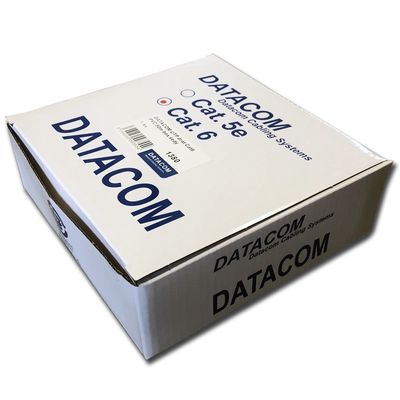 DATACOM UTP drát CAT6 PVC,Eca 50m šedý